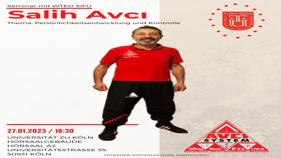                                                                                                       SEMINAR MIT WTEO SIFU SALİH AVCI
                                                                                                      