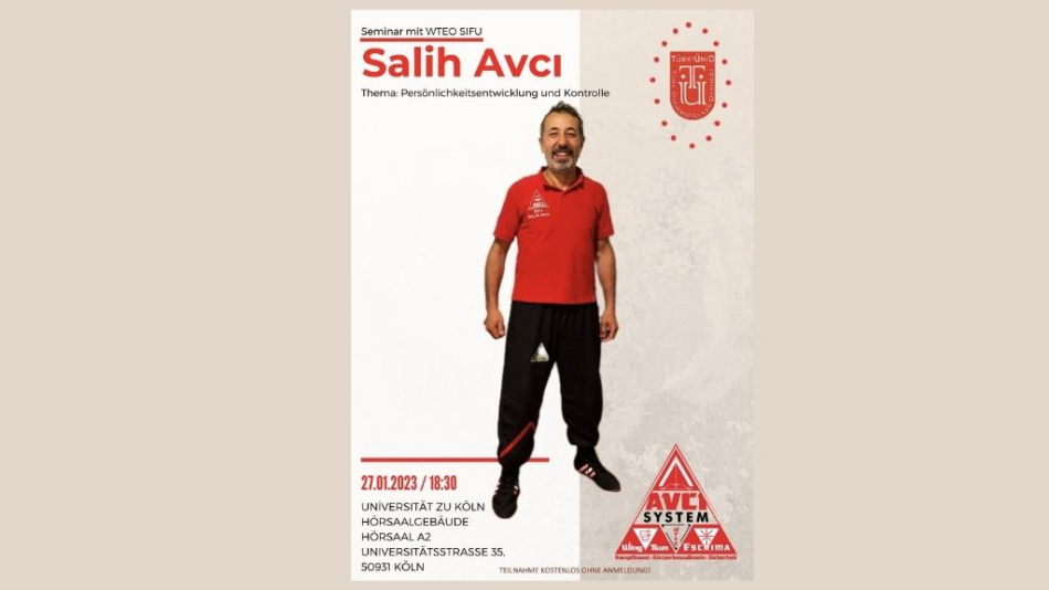                                                                                 SEMINAR MIT WTEO SIFU SALİH AVCI
                                                                                